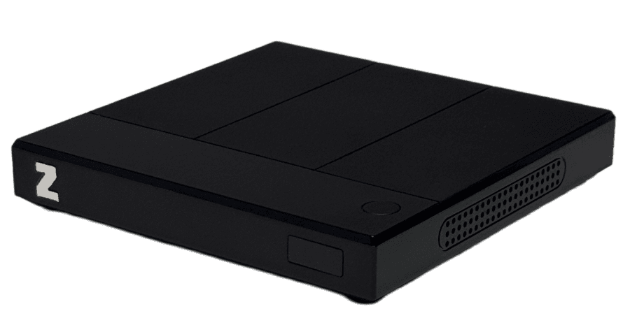 Z Box product — compact gaming console