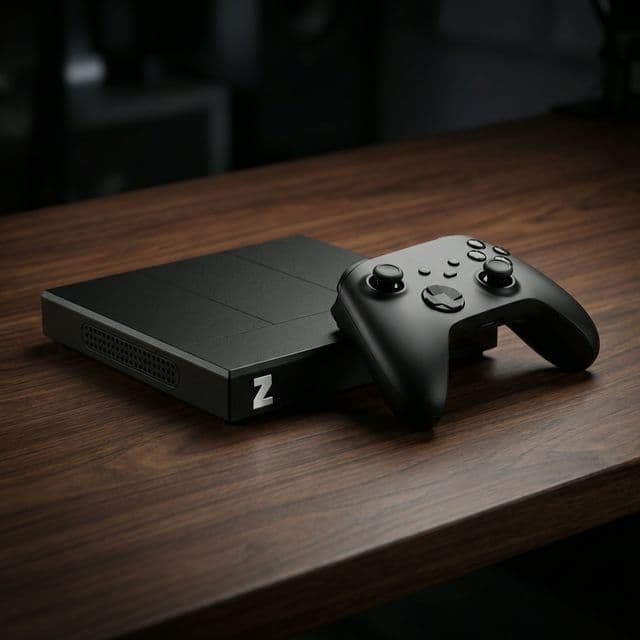 Z Box at the gaming desk